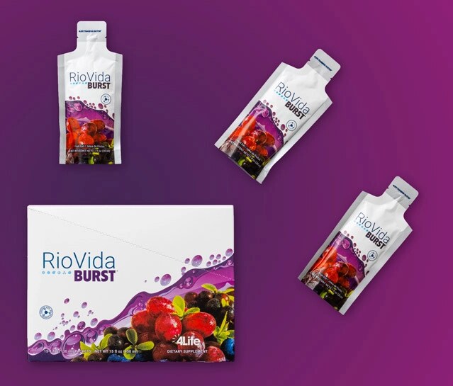 RioVida Burst box and packets